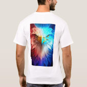 VS Amerikaans Bald Eagle T-shirt (Achterkant)