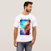 VS Amerikaans Bald Eagle T-shirt (Voorkant volledig)