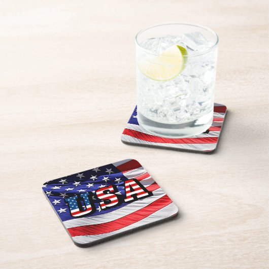 VS - Amerikaans Onderzetter van harde kunststof (Rechterzijde)