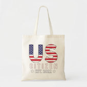VS Amerikaans staatsburgerschap 2022 Tote Bag (Voorkant)