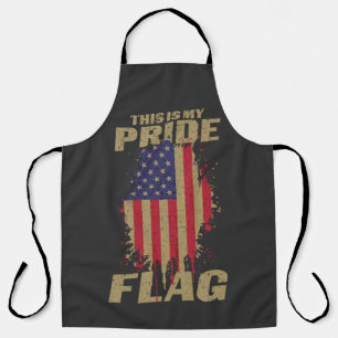 VS Amerikaanse 4 juli Patriottische Pride Vlag Schort