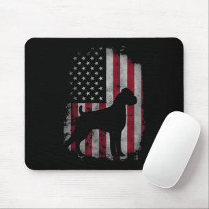 VS Amerikaanse Boxer Hond Dier Hondenfokker Puppy Muismat