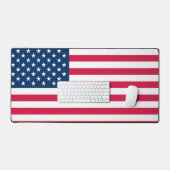 VS | Amerikaanse vlag Bureaumat (Keyboard & Muis)