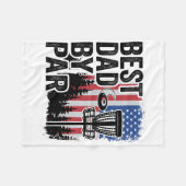 VS Amerikaanse Vlag Disc Golf Sket Disc Golf Beste Fleece Deken (Voorkant (Horizontaal))