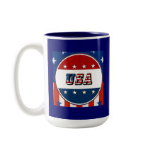 VS - Amerikaanse vlag en sterren in cirkel #2