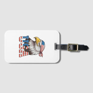 VS Amerikaanse Vlag Mannen Vrouwen Kinderen Steena Bagagelabel