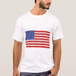 VS - Amerikaanse vlag met de juiste afmetingen T-shirt