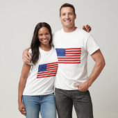VS - Amerikaanse vlag met de juiste afmetingen T-shirt (Unisex)