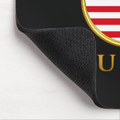 VS - Amerikaanse vlag Muismat (Hoek)