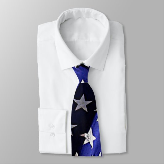 VS - Amerikaanse vlag Necktie Stropdas (Gebonden)