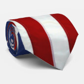 VS AMERIKAANSE VLAG Patriottische Stropdas Series (Opgerold)