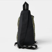 VS Amerikaanse vlag Patriottische Veteranen 4 juli Sling Bag (Achterkant)