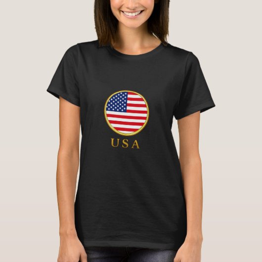 VS - Amerikaanse vlag T-shirt (Voorkant)