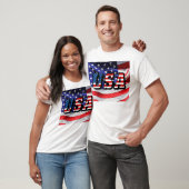 VS - Amerikaanse vlag T-shirt (Unisex)