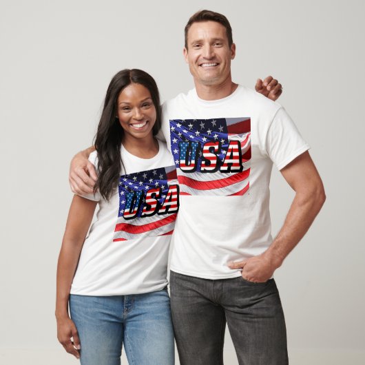VS - Amerikaanse vlag T-shirt (Unisex)