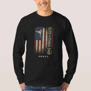 VS Amerikaanse Vlag  Taekwondo Vader  1 T-shirt