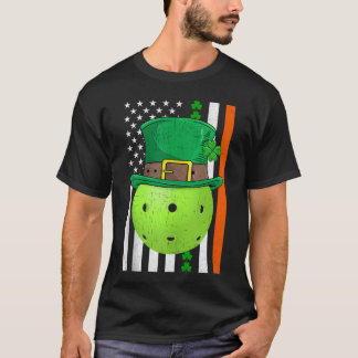 VS Amerikaanse Vlag Vintage Ierse Pickleball St. P T-shirt