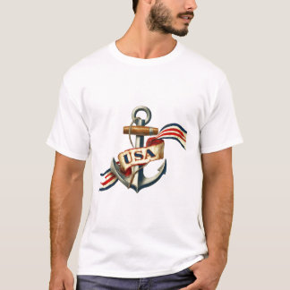  VS Anker T-shirt - Patriotic Nautical
