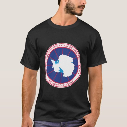 VS Antarctisch programma Antarctica T-shirt (Voorkant)