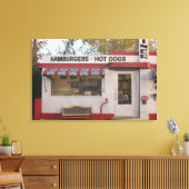 VS, Arizona, Bisbee: Shady Dell Motel, Alle 2 Canvas Afdruk (Insitu (Woonkamer))