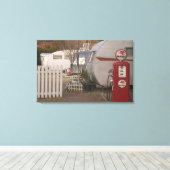 VS, Arizona, Bisbee: Shady Dell Motel, alles Canvas Afdruk (Insitu (Houten vloer))