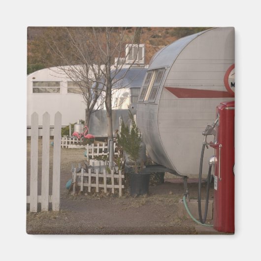 VS, Arizona, Bisbee: Shady Dell Motel, alles Magneet (Voorkant)