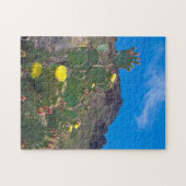 VS, Arizona. Cactus in de heuvels Legpuzzel (Horizontaal)