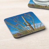 VS, Arizona. Cactus in het nationaal park Saguaro Onderzetter (Linkerzijde)