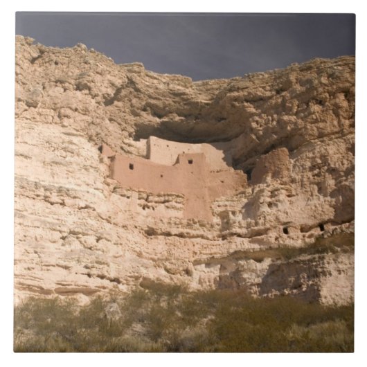 VS, Arizona, Camp Verde: Montezuma Castle Tegeltje (Voorkant)