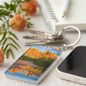 VS, Arizona. Cathedral Rock bij Sunset Sleutelhanger (Voorkant Rechts)