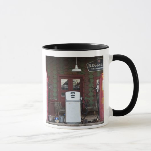 VS, Arizona. Chloride Ghost Town, oud gas Mok (Rechts)