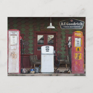 VS, Arizona. Chloride Ghost Town, oude benzinestat Briefkaart