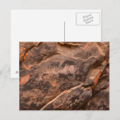 VS, Arizona, Coconino National Forest, Palatki Briefkaart (Voorkant / Achterkant)