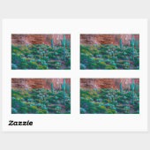 VS, Arizona. Desert Flora Rechthoekige Sticker (Vel)