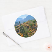 VS, Arizona. Desert View Ronde Sticker (Envelop)