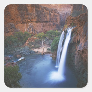 VS, Arizona, Grand Canyon, Havasu Falls Vierkante Sticker