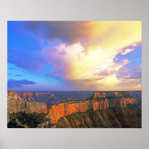 VS, Arizona, Grand Canyon National Park. Uitzicht Poster