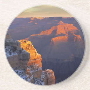 VS, Arizona, Grand Canyon National Park, Winter Zandsteen Onderzetter