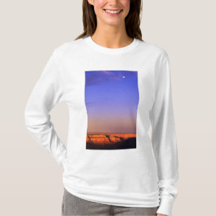 VS, Arizona, Grand Canyon NP. Maan in de lucht als T-shirt