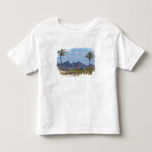VS, Arizona, Lake Havasu City. Vuurtoren naast Kinder Shirts