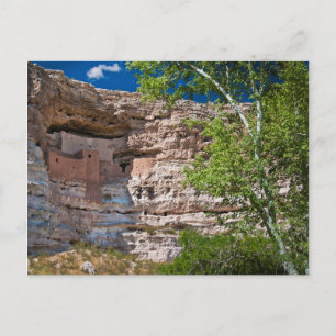 VS, Arizona. Montezuma Castle, De ruïnes Briefkaart