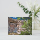 VS, Arizona. Montezuma Castle, De ruïnes Briefkaart (Staand voorkant)