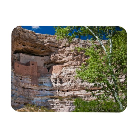 VS, Arizona. Montezuma Castle, De ruïnes Magneet (Horizontaal)