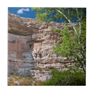 VS, Arizona. Montezuma Castle, De ruïnes Tegeltje