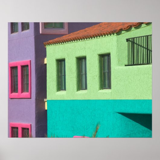 VS, Arizona, Tucson: Downtown: La Placita Poster (Voorkant)