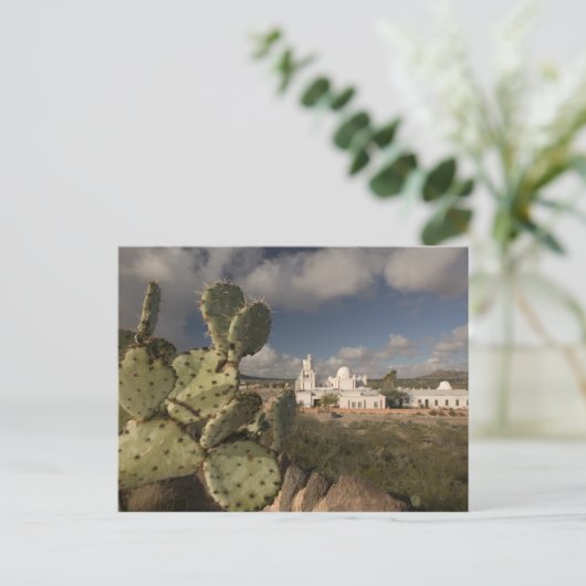 VS, Arizona, Tucson: Mission San Xavier del Bac 2 Briefkaart (Staand voorkant)