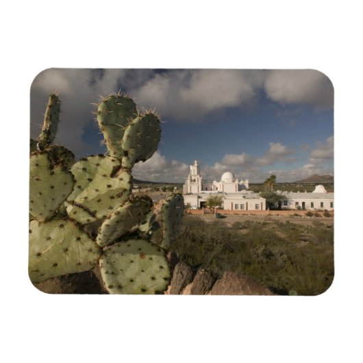 VS, Arizona, Tucson: Mission San Xavier del Bac 2 Magneet (Horizontaal)