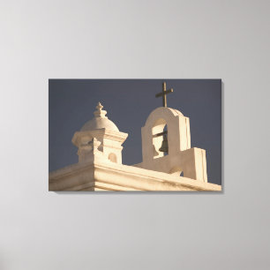 VS, Arizona, Tucson: Mission San Xavier del Bac Canvas Afdruk