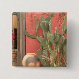 VS, Arizona, Tucson: Presidio Historisch District Vierkante Button 5,1 Cm