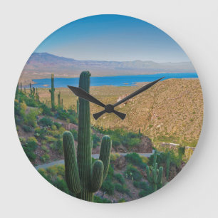 VS, Arizona. Uitzicht van de ingang aan ton Grote Klok